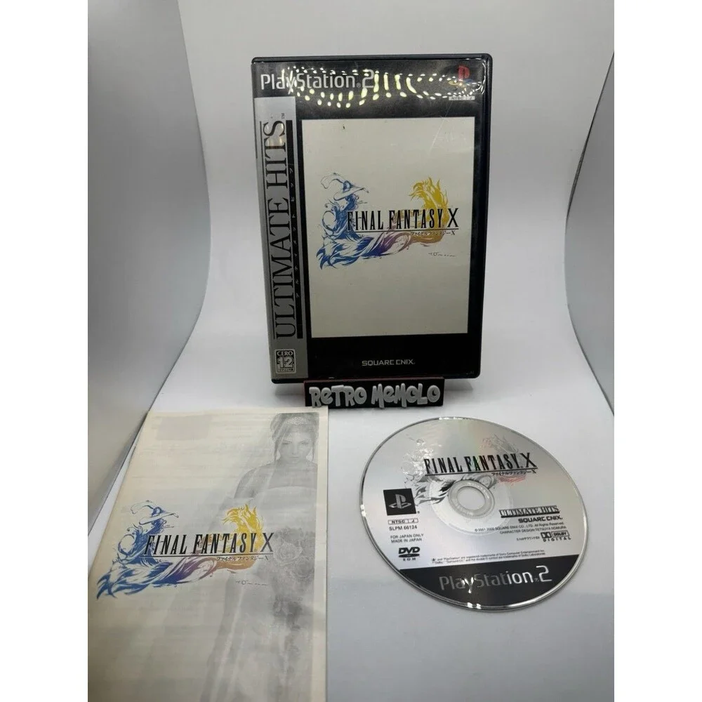 Final Fantasy X PS2 Sony PlayStation 2 Japan Version Square Enix Japanese